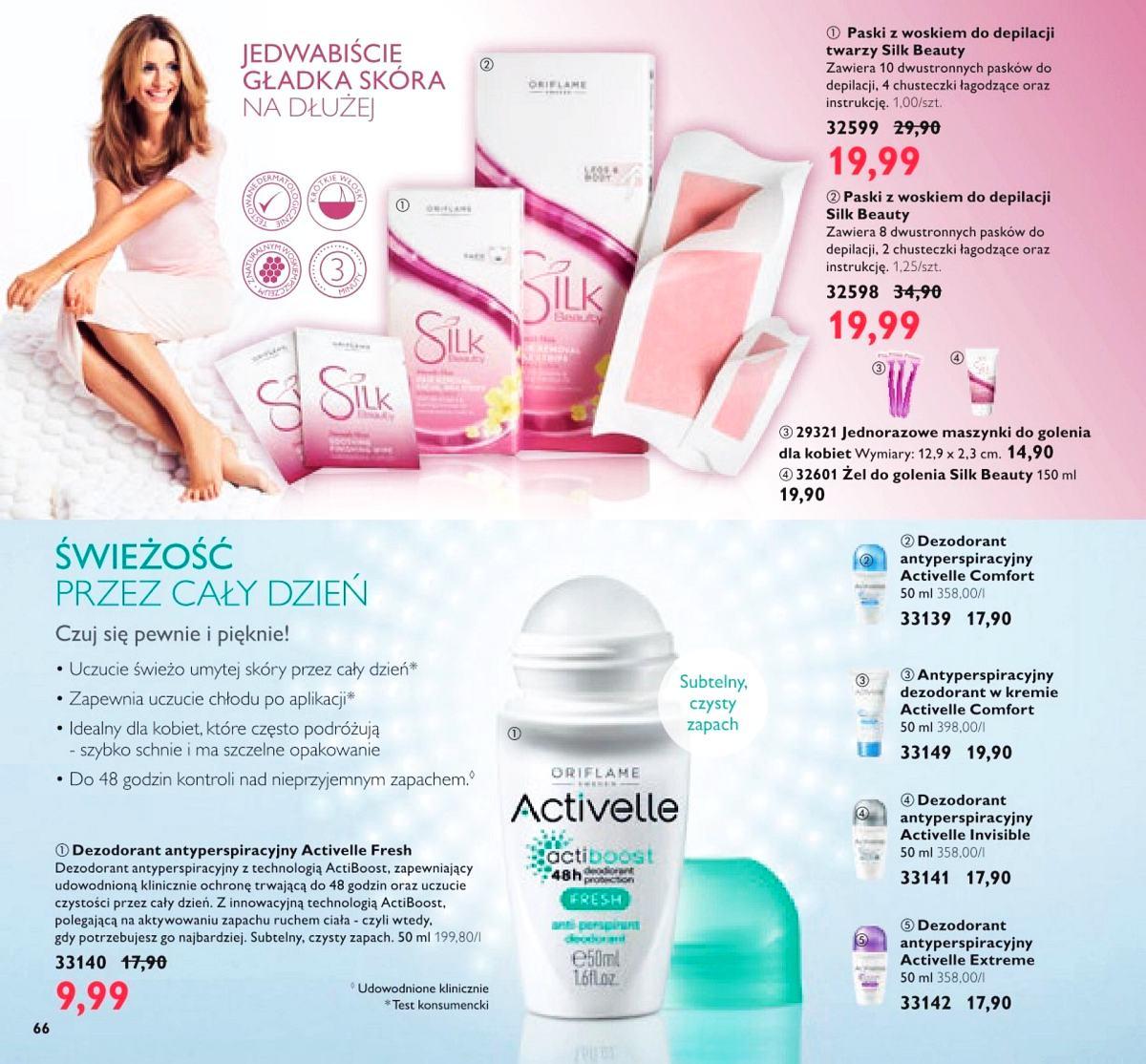 Gazetka promocyjna Oriflame str. 66
