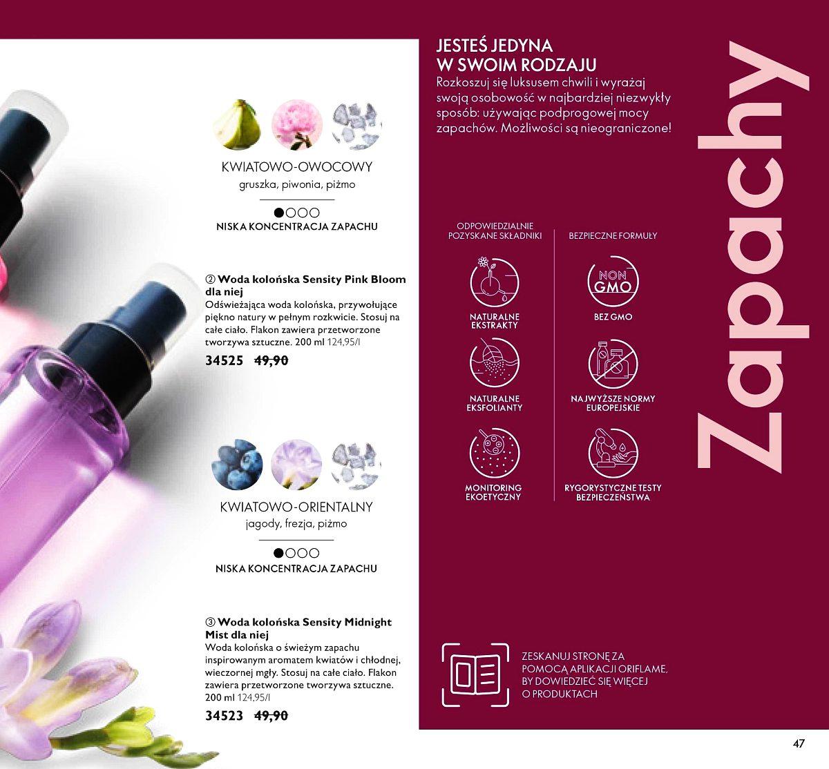 Gazetka promocyjna Oriflame str. 47