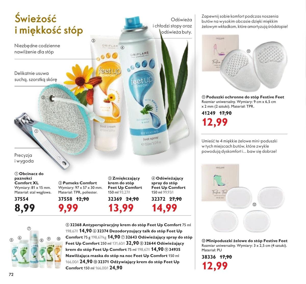 Gazetka promocyjna Oriflame str. 72