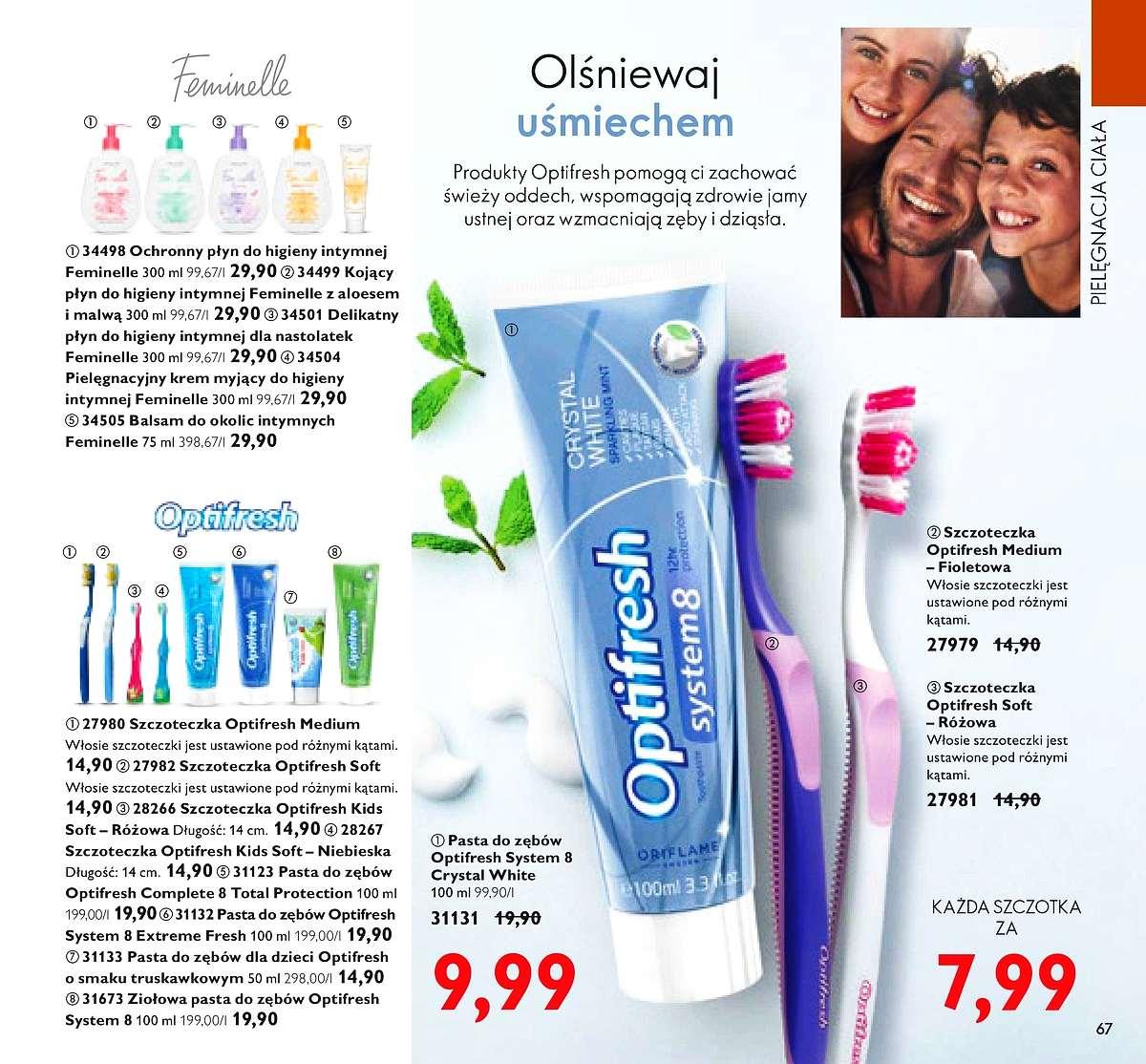 Gazetka promocyjna Oriflame str. 67
