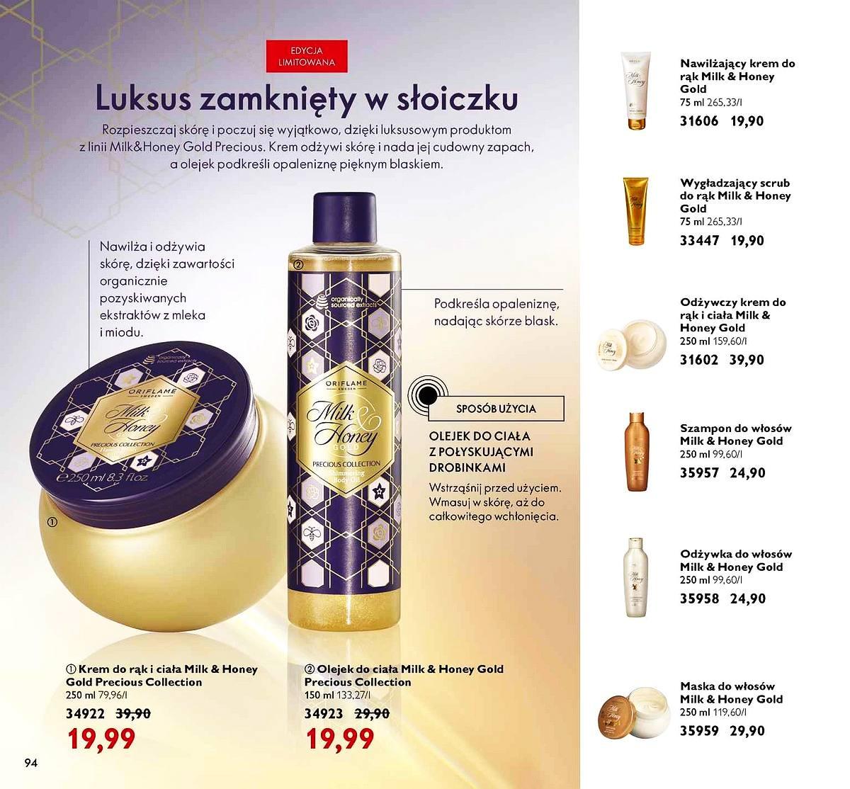 Gazetka promocyjna Oriflame str. 94