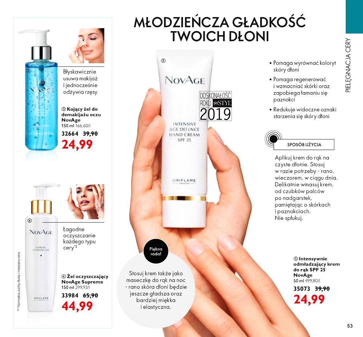 Gazetka promocyjna Oriflame str. 53