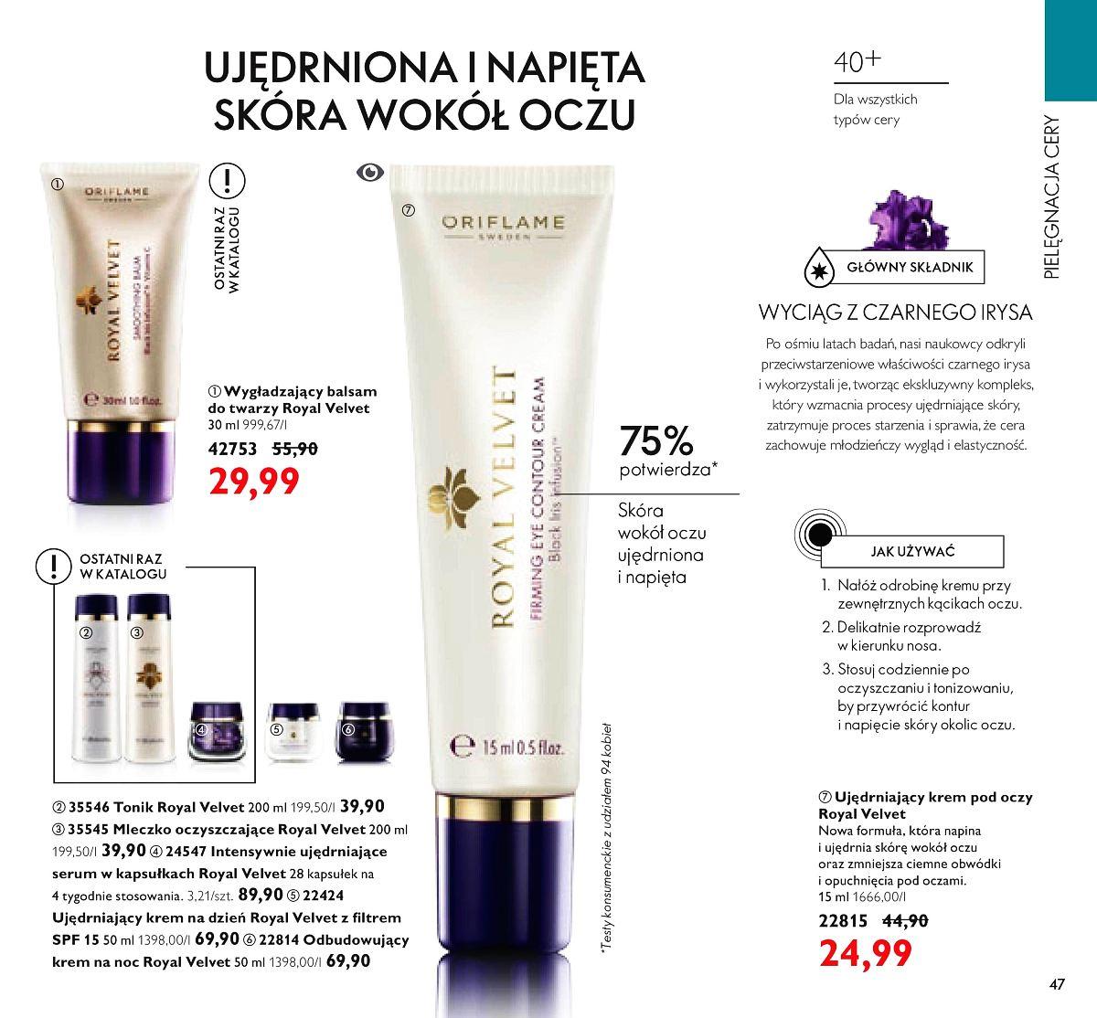 Gazetka promocyjna Oriflame str. 47