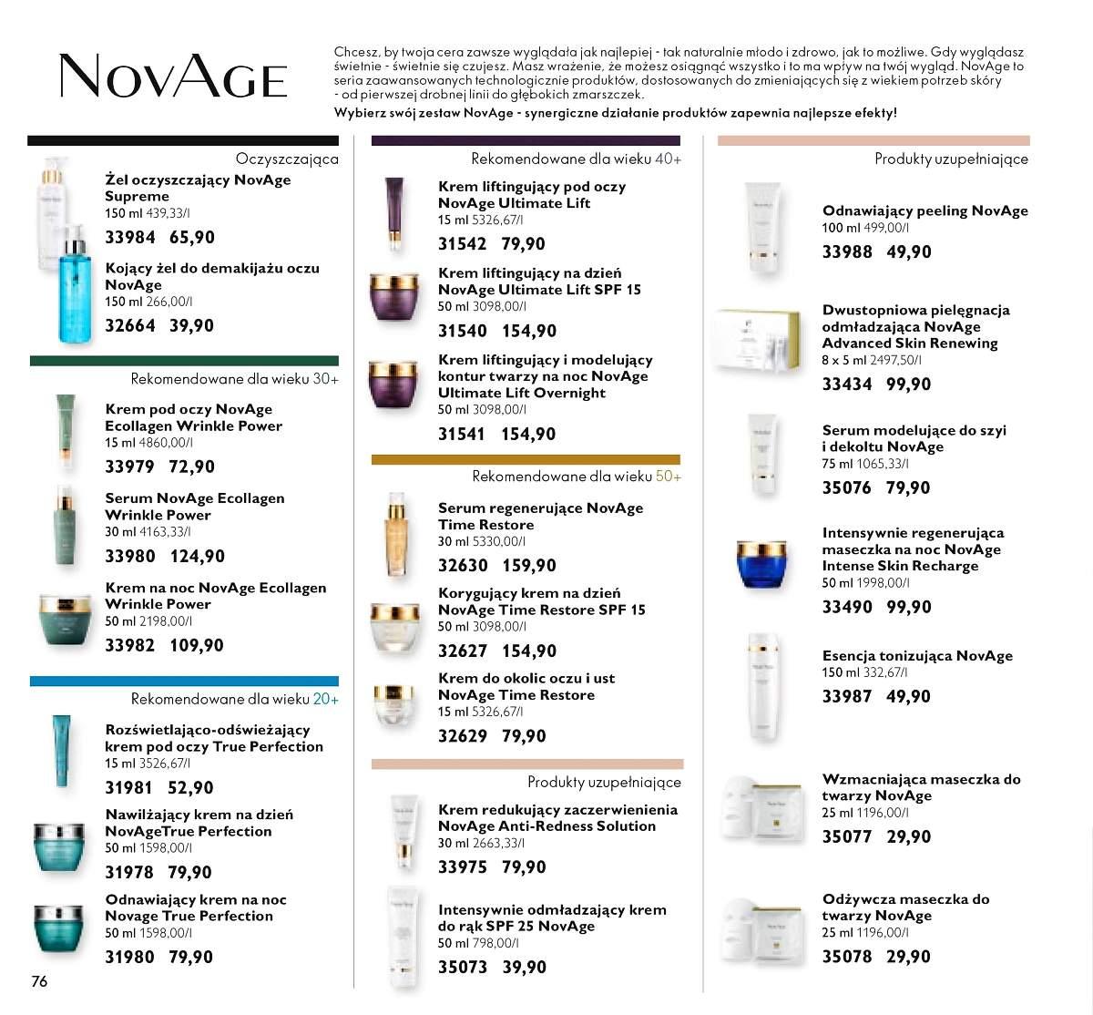 Gazetka promocyjna Oriflame str. 76