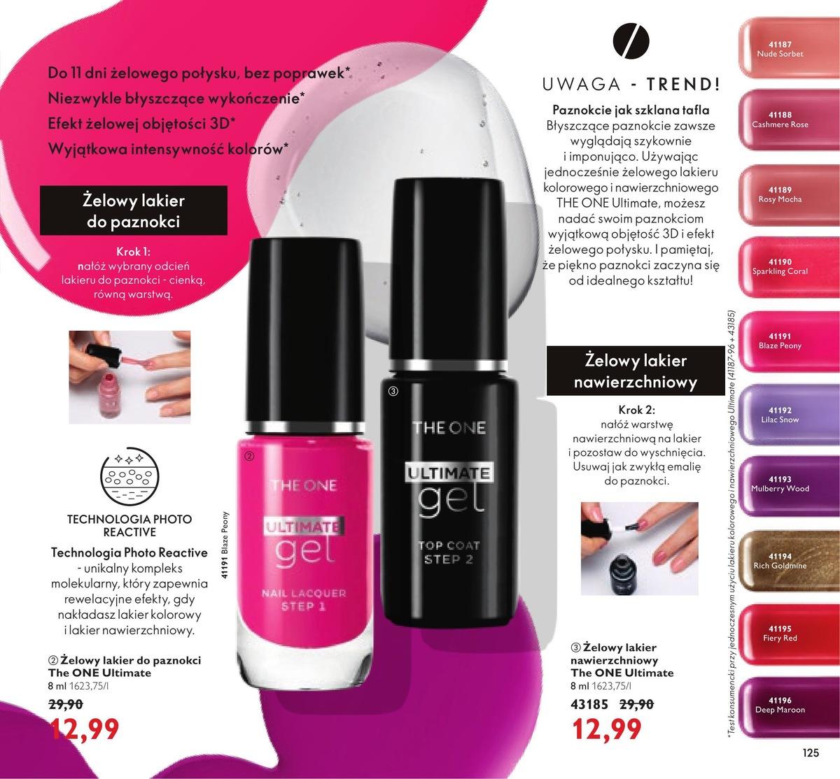 Gazetka promocyjna Oriflame str. 125