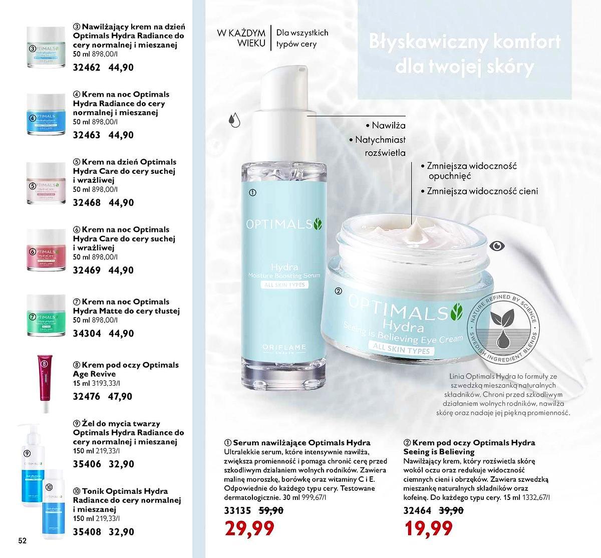 Gazetka promocyjna Oriflame str. 52