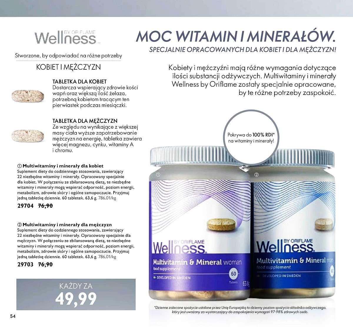 Gazetka promocyjna Oriflame str. 54