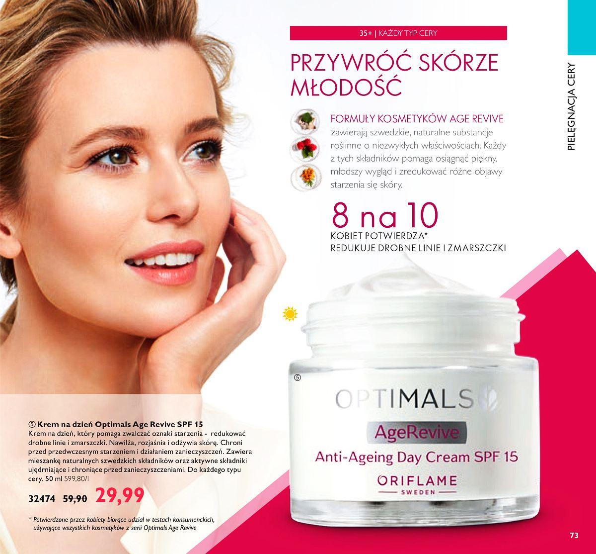 Gazetka promocyjna Oriflame str. 73