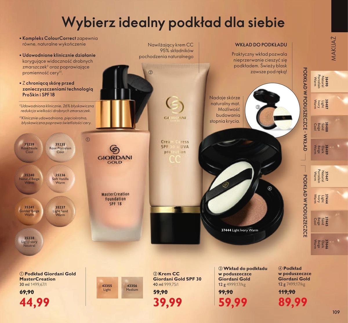 Gazetka promocyjna Oriflame str. 109