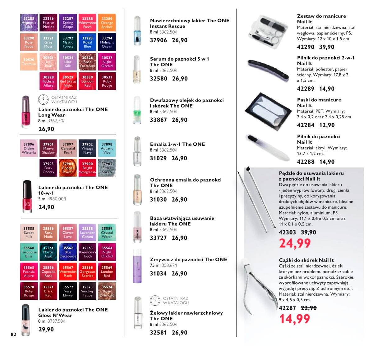 Gazetka promocyjna Oriflame str. 82