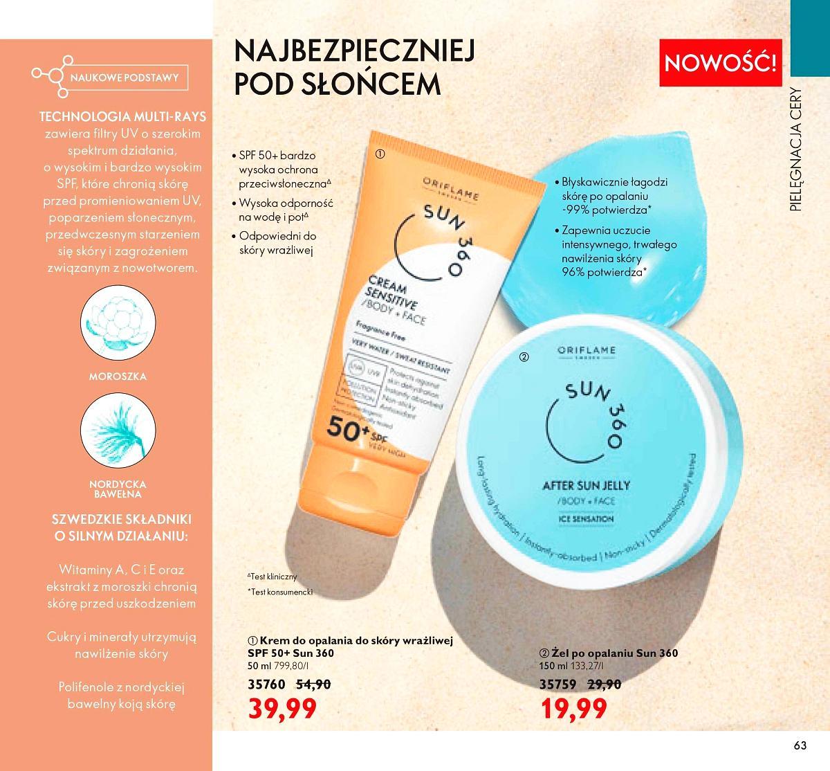 Gazetka promocyjna Oriflame str. 63