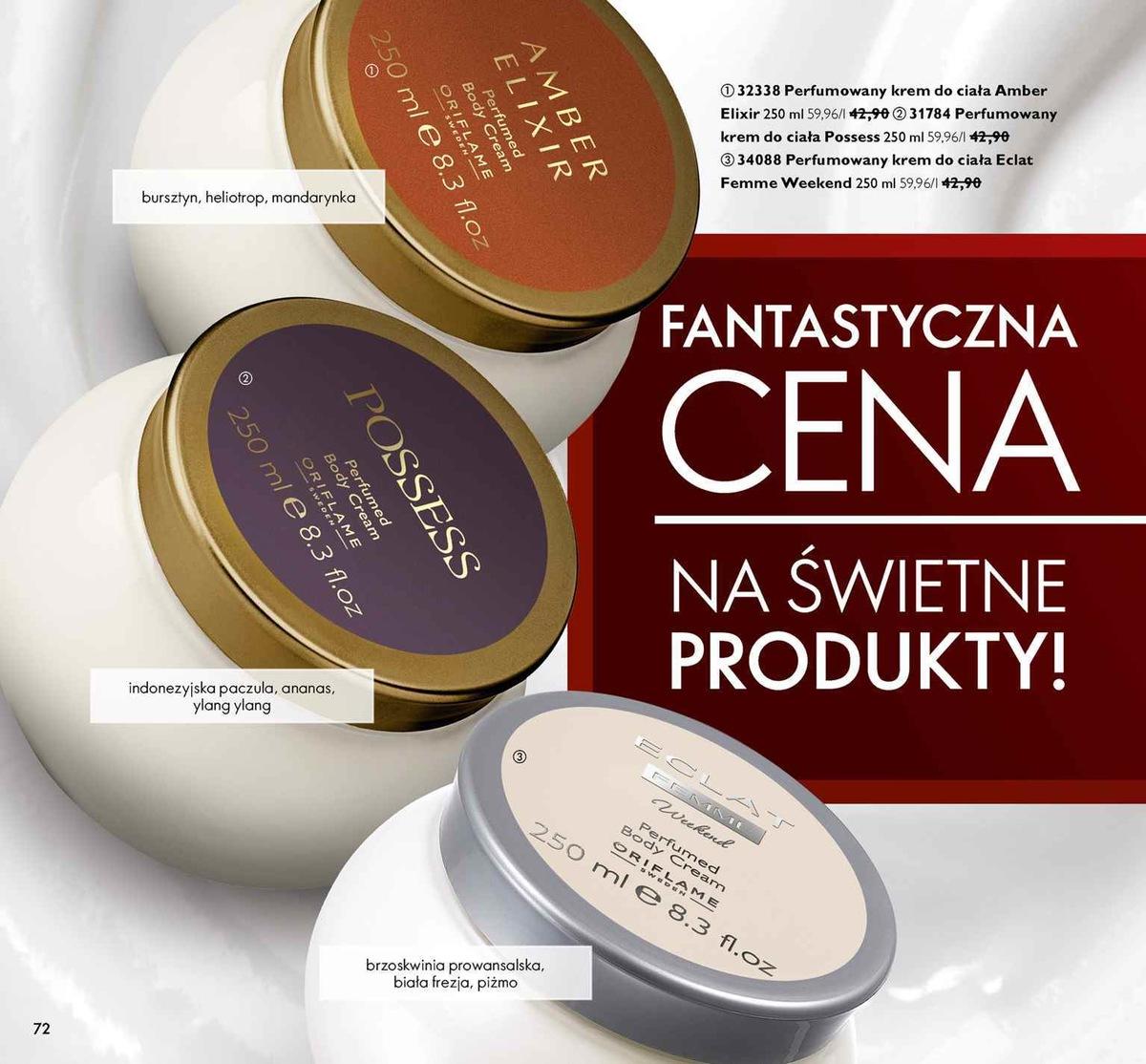 Gazetka promocyjna Oriflame str. 72