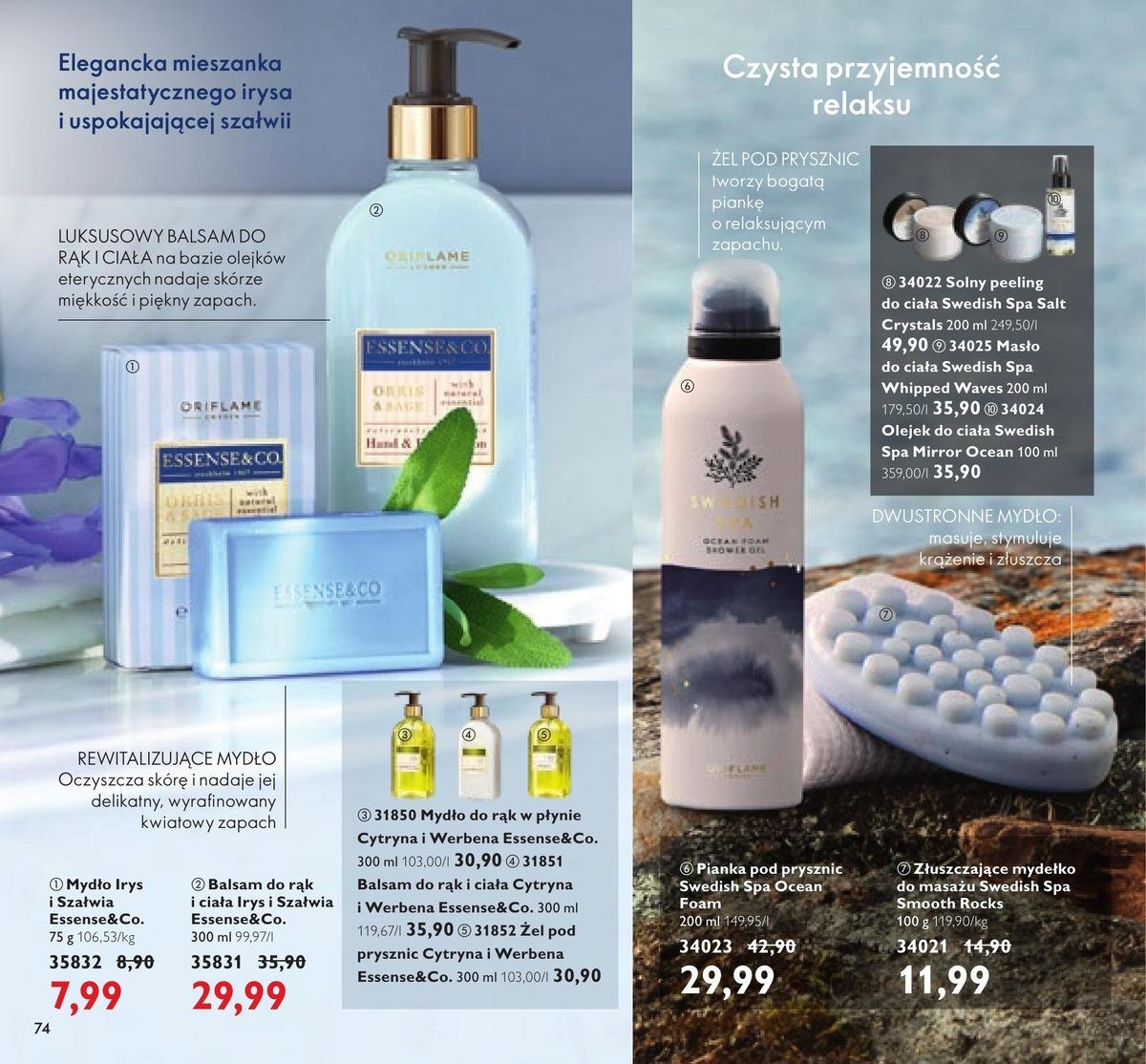 Gazetka promocyjna Oriflame str. 74