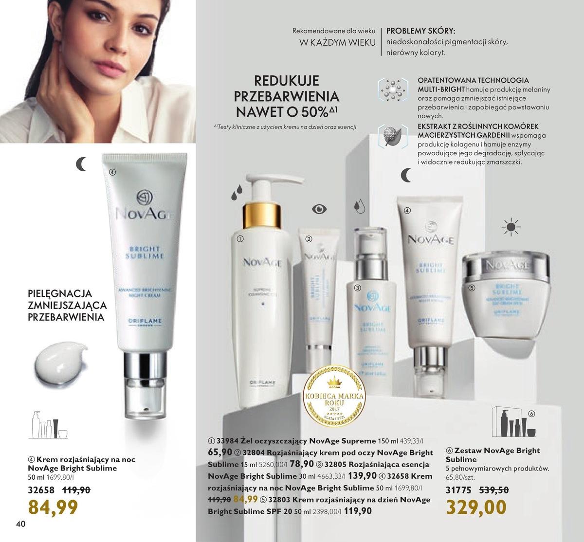 Gazetka promocyjna Oriflame str. 40