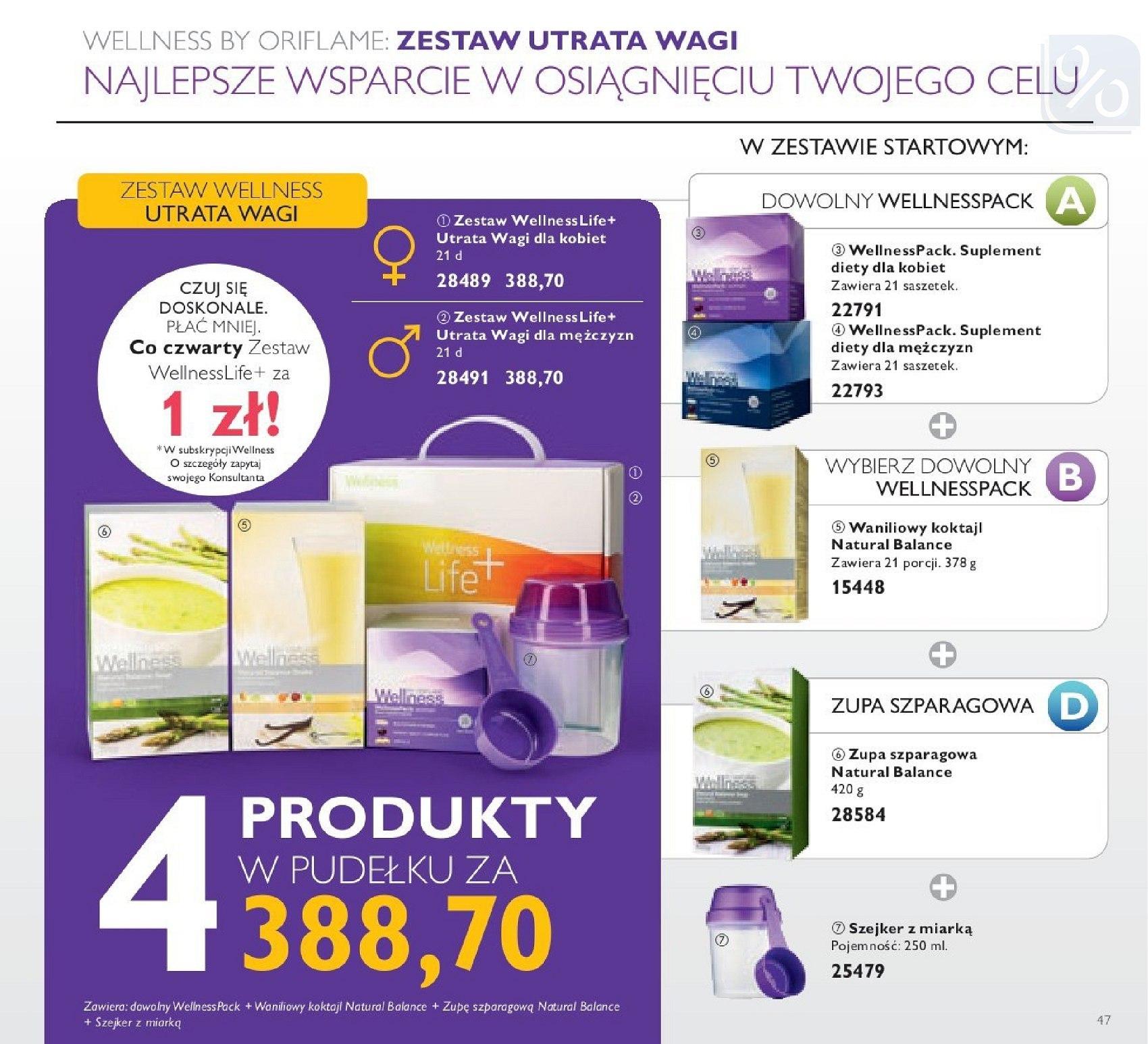 Gazetka promocyjna Oriflame str. 47