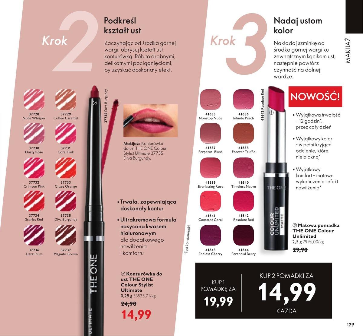Gazetka promocyjna Oriflame str. 129