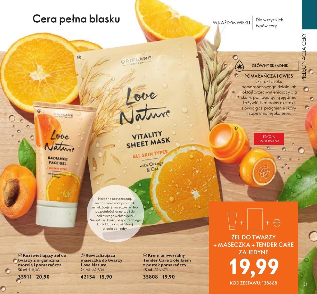 Gazetka promocyjna Oriflame str. 31