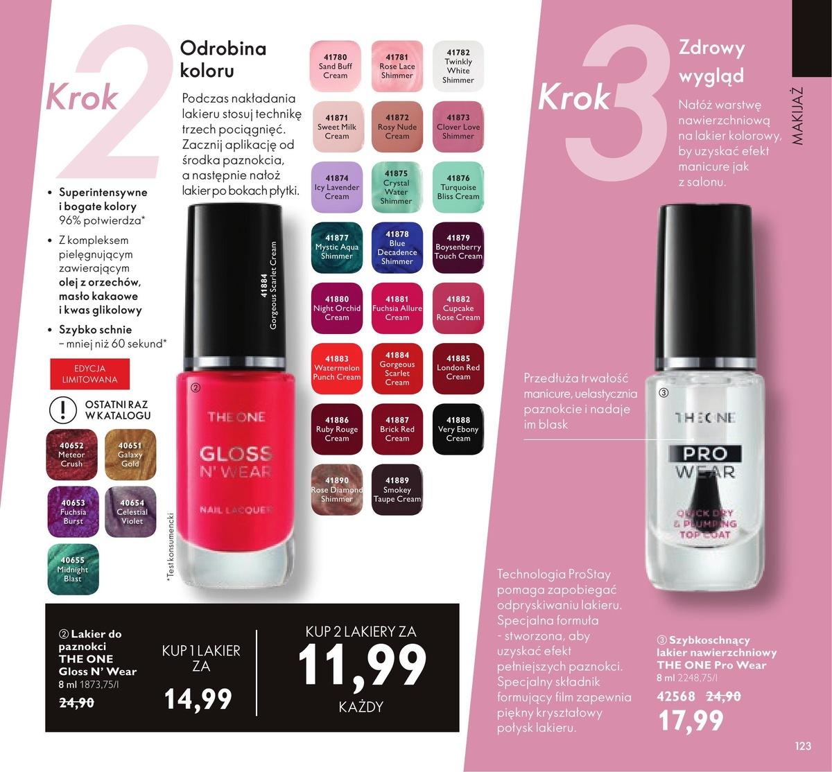 Gazetka promocyjna Oriflame str. 123