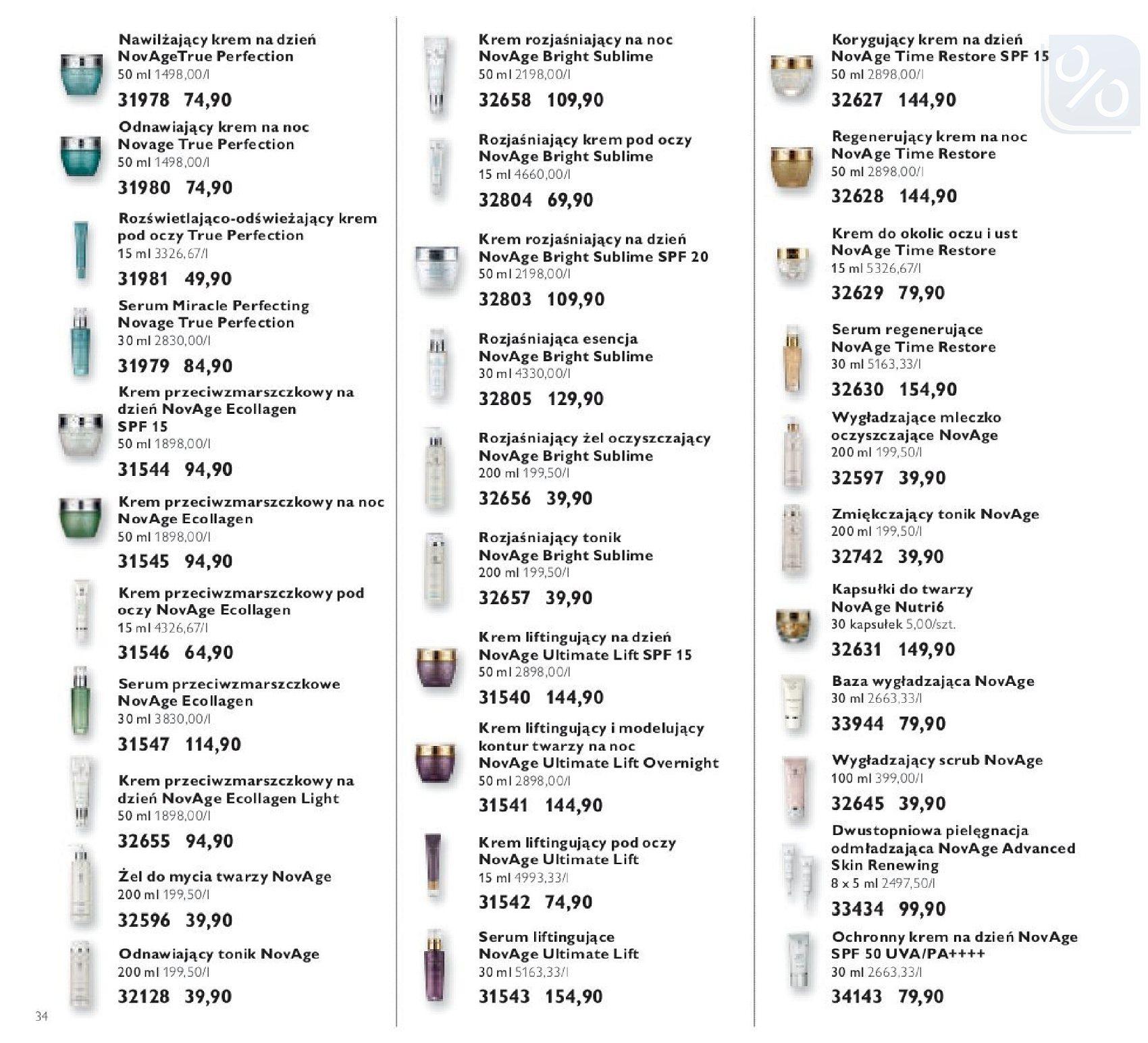 Gazetka promocyjna Oriflame str. 34