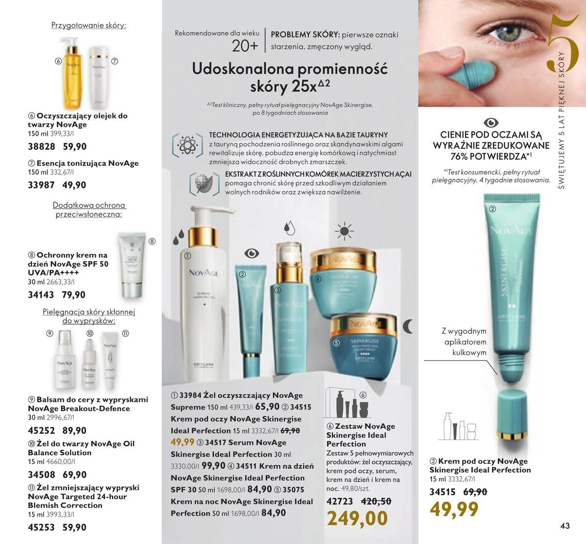 Gazetka promocyjna Oriflame str. 43