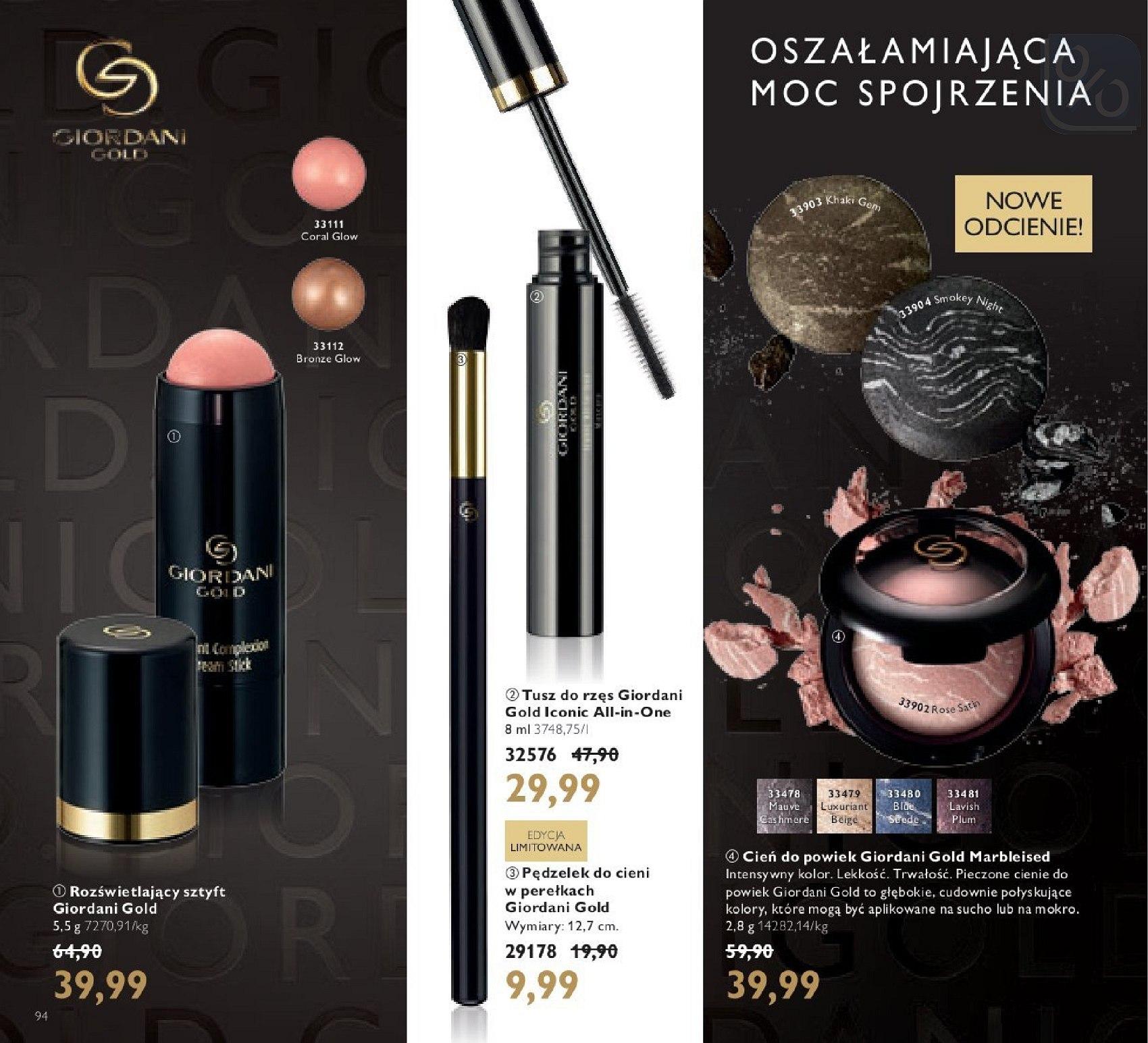 Gazetka promocyjna Oriflame str. 94