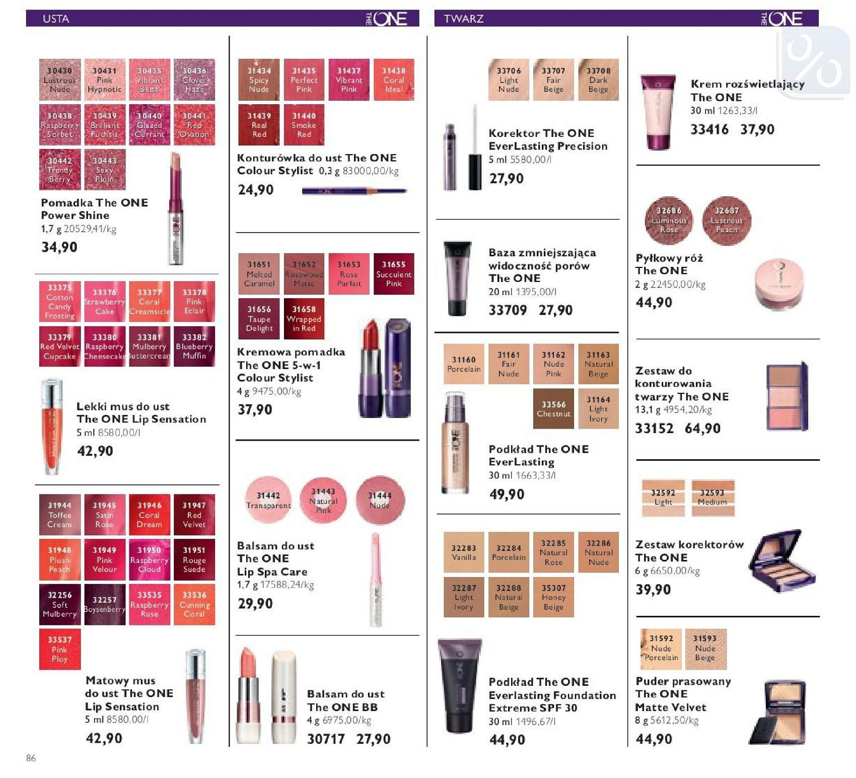 Gazetka promocyjna Oriflame str. 86