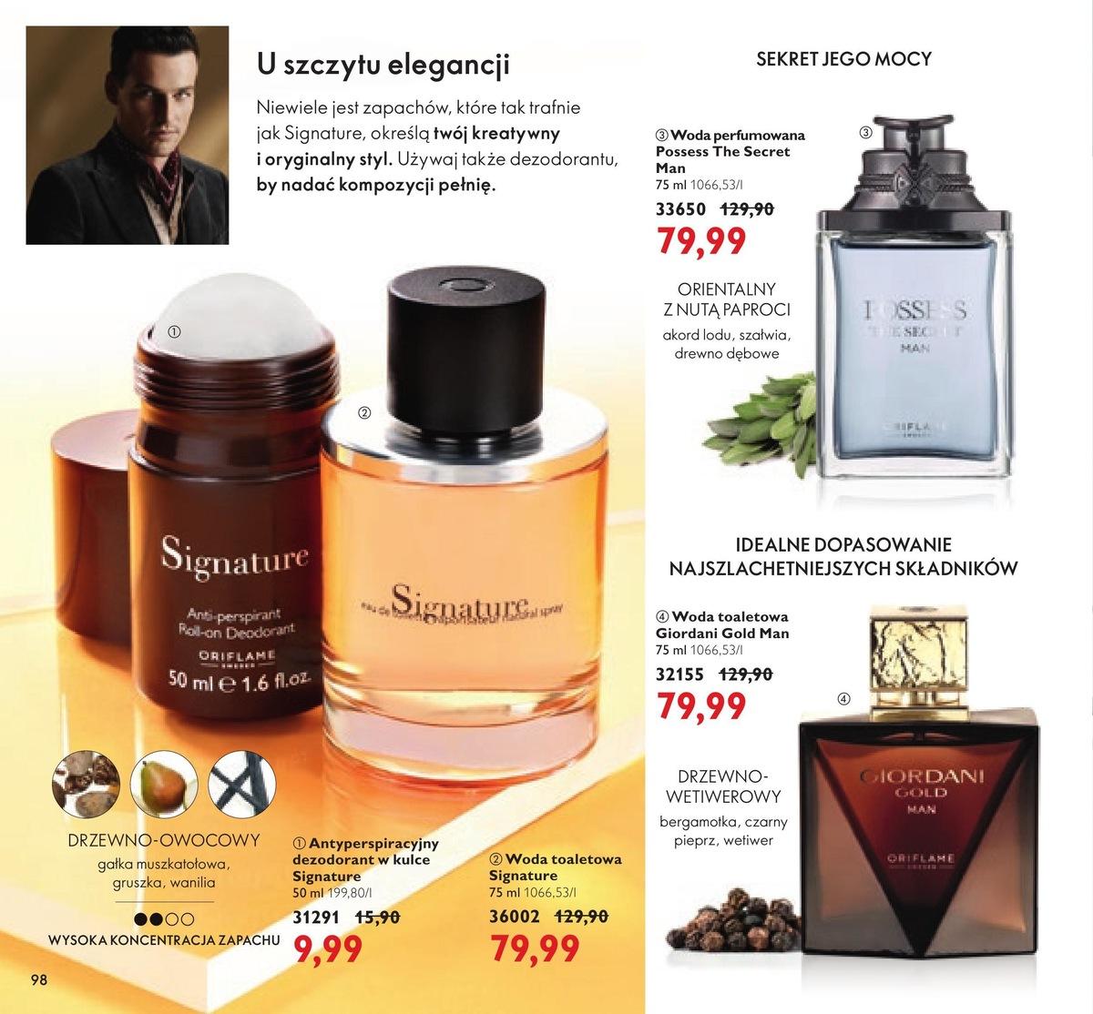 Gazetka promocyjna Oriflame str. 98