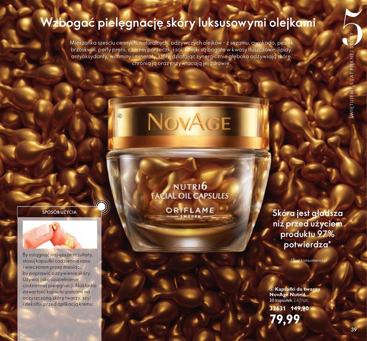 Gazetka promocyjna Oriflame str. 39