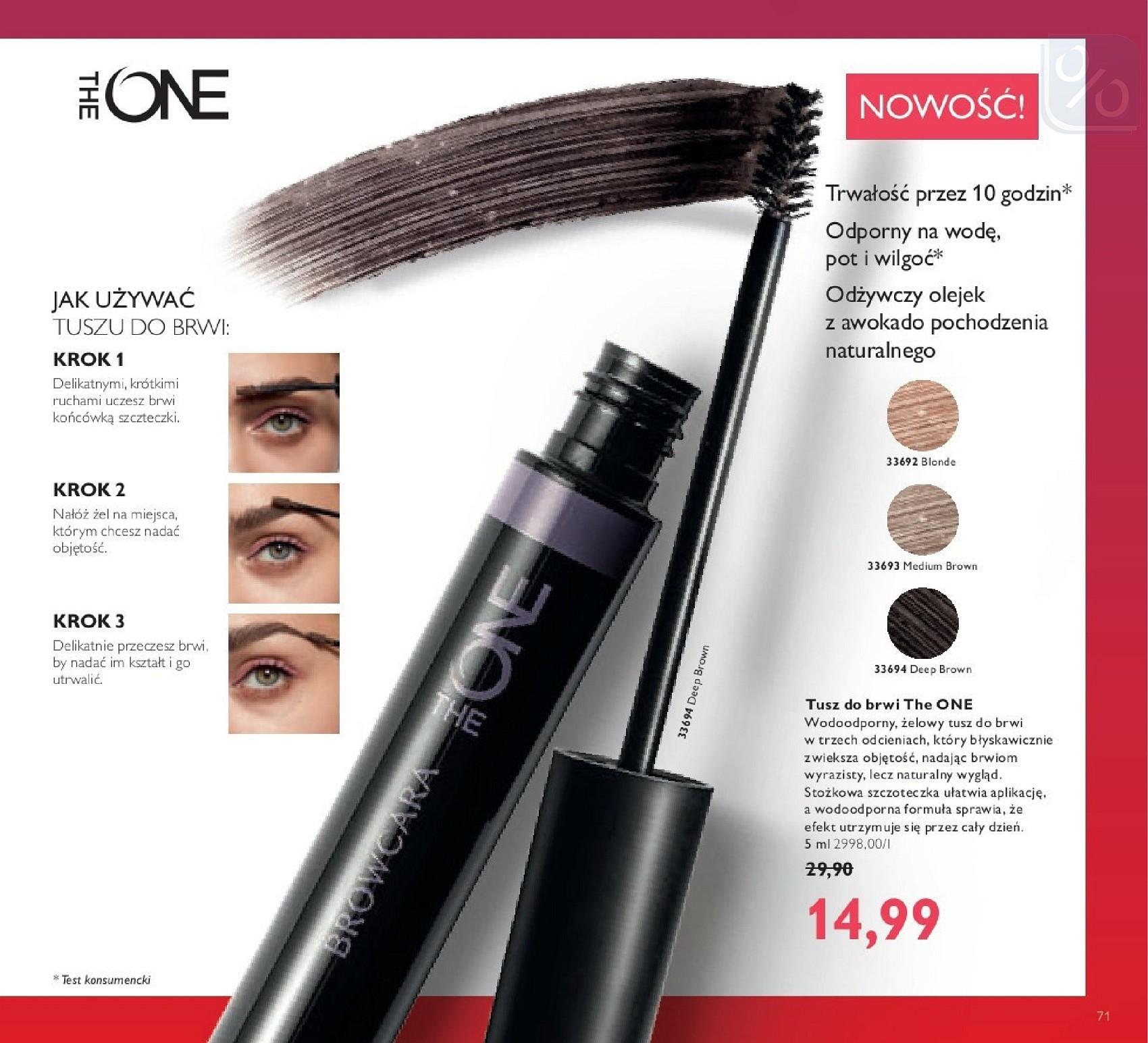 Gazetka promocyjna Oriflame str. 71