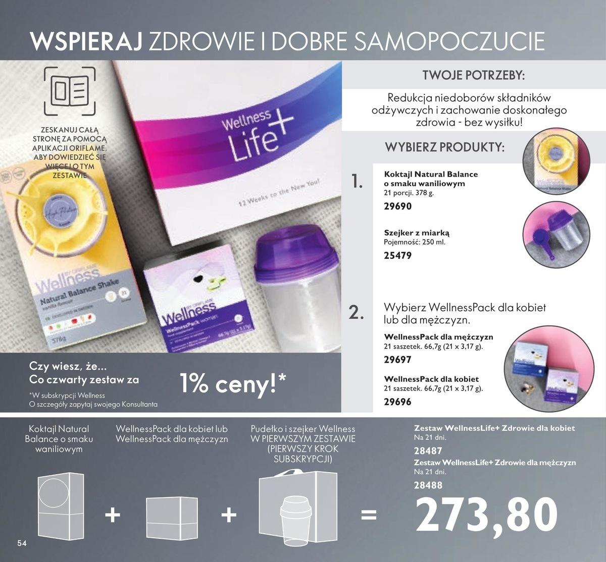 Gazetka promocyjna Oriflame str. 54