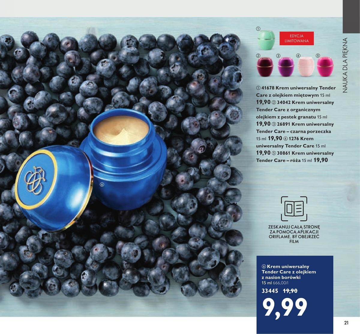 Gazetka promocyjna Oriflame str. 21