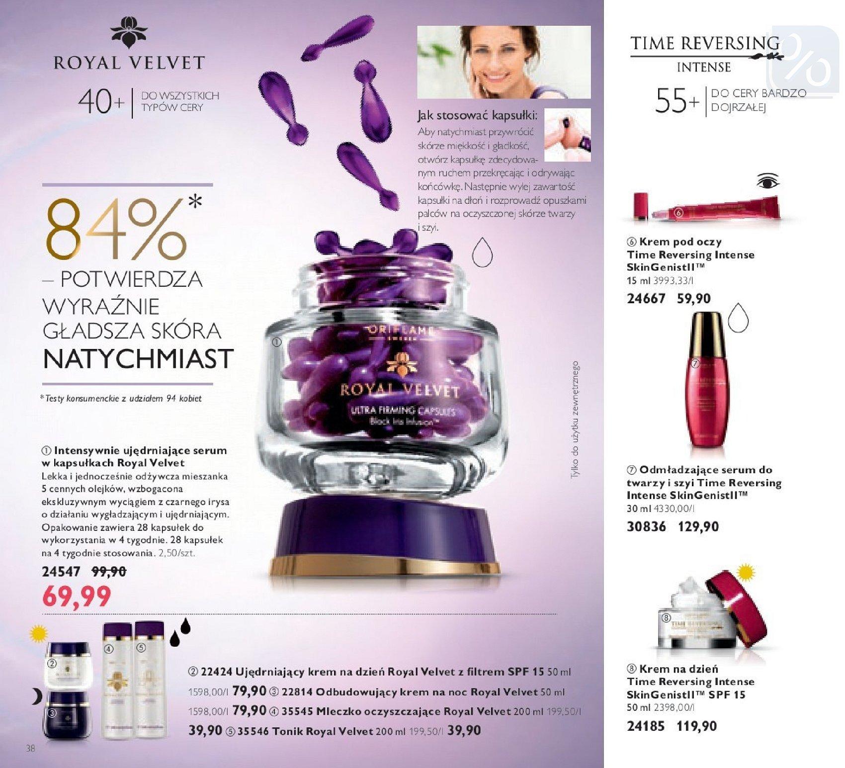 Gazetka promocyjna Oriflame str. 38