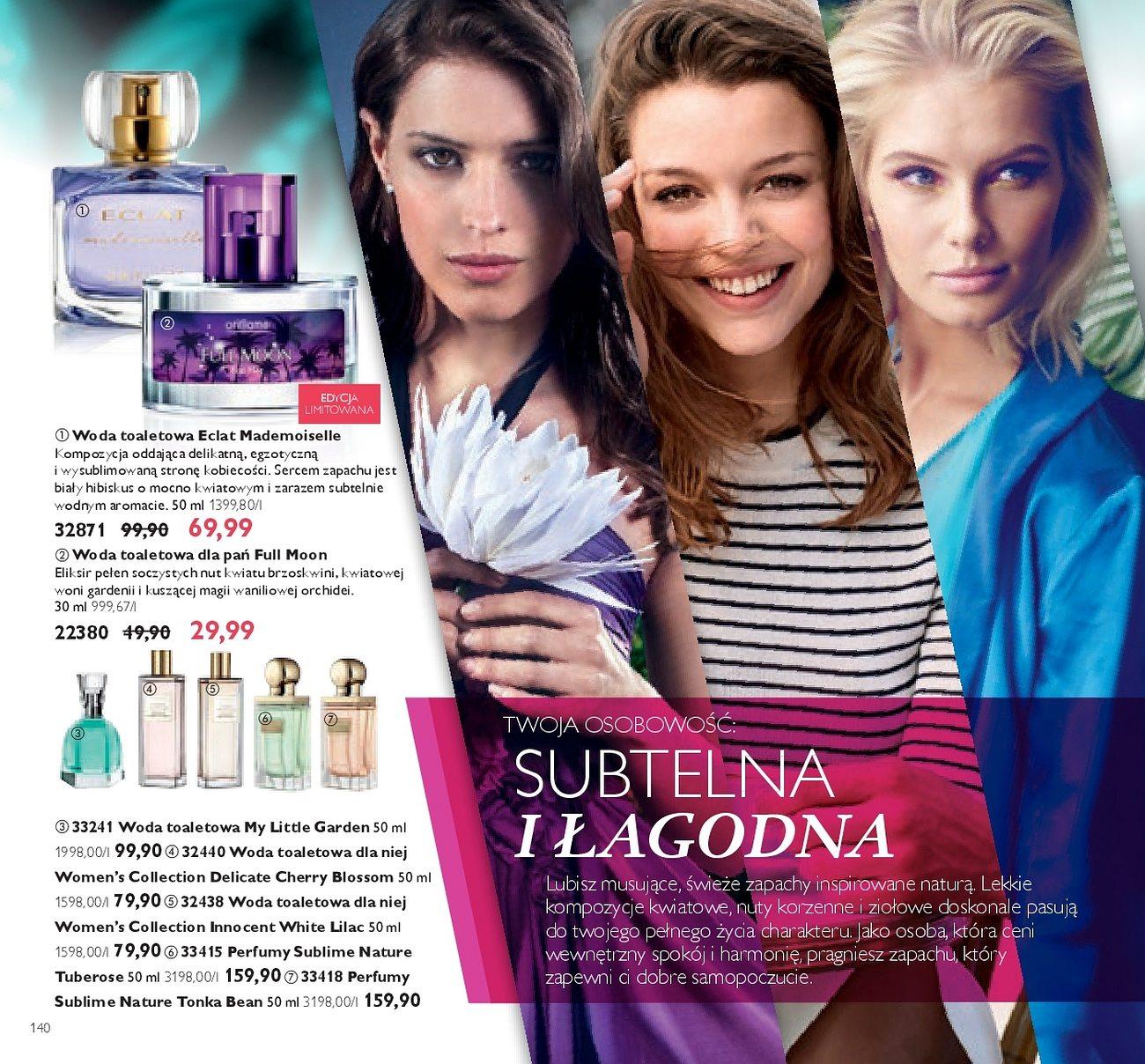 Gazetka promocyjna Oriflame str. 140