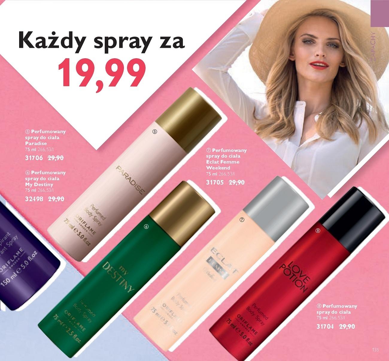 Gazetka promocyjna Oriflame str. 135
