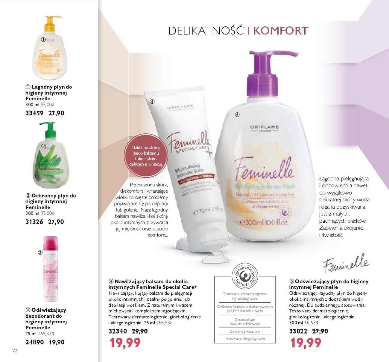 Gazetka promocyjna Oriflame str. 72