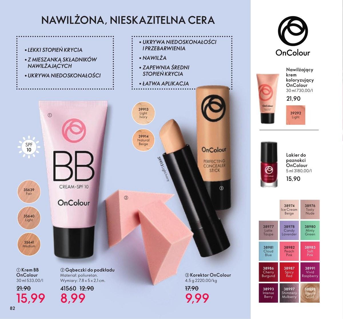Gazetka promocyjna Oriflame str. 82