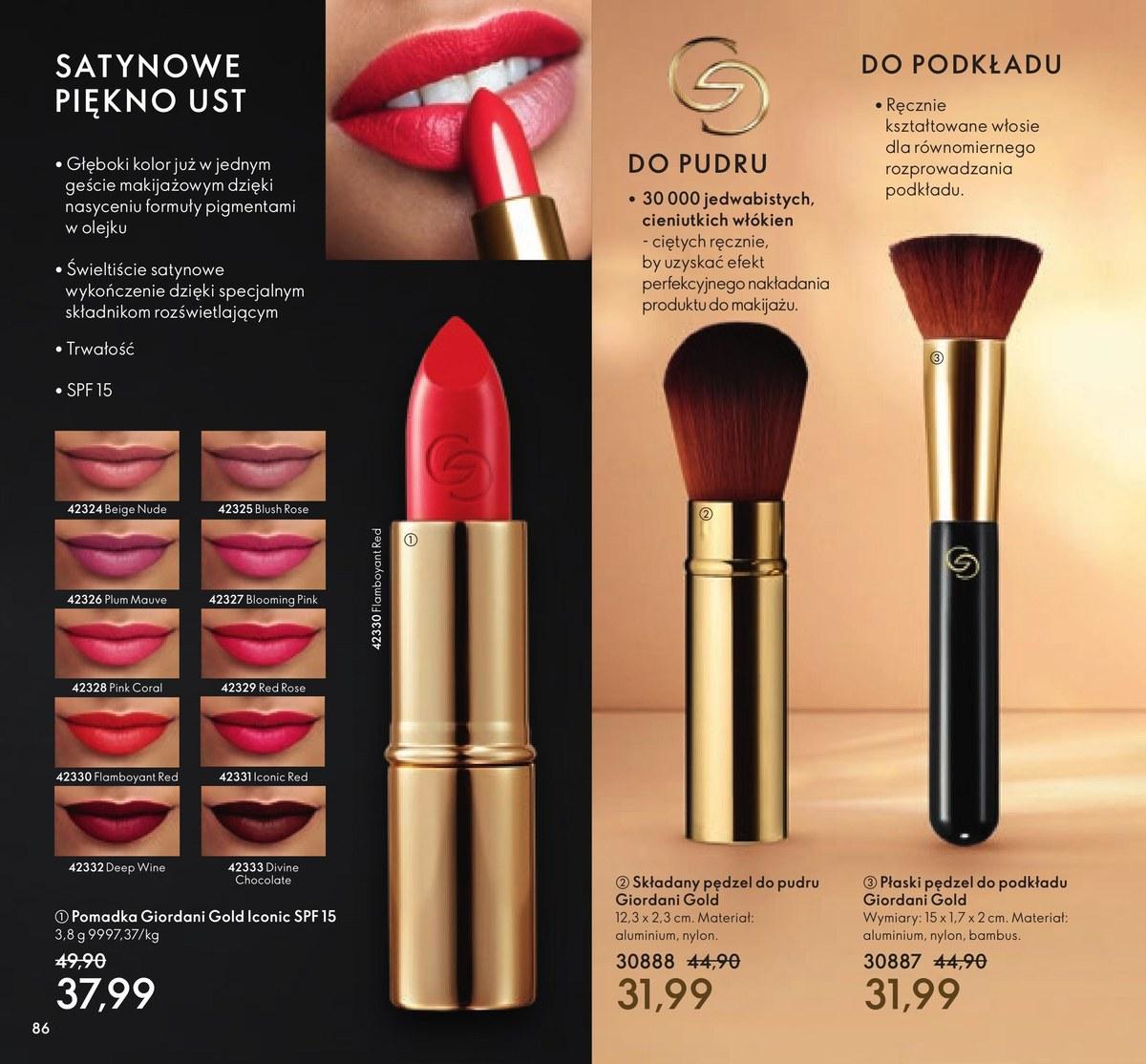 Gazetka promocyjna Oriflame str. 86