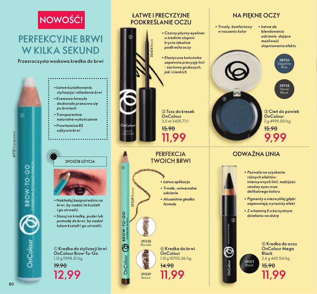 Gazetka promocyjna Oriflame str. 80