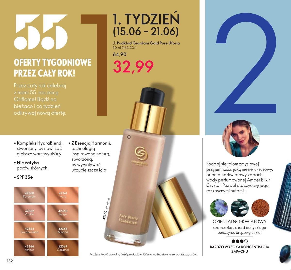 Gazetka promocyjna Oriflame str. 132
