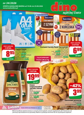 DINO gazetka - od 19/08/2026 do 25/08/2026