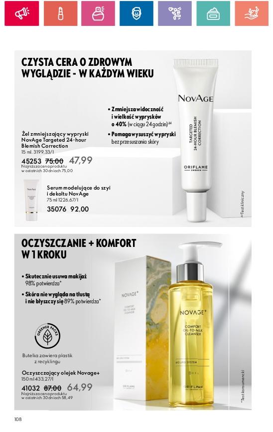 Gazetka promocyjna Oriflame str. 108