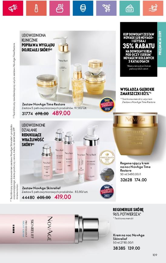 Gazetka promocyjna Oriflame str. 109