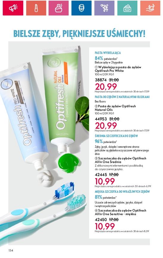 Gazetka promocyjna Oriflame str. 134