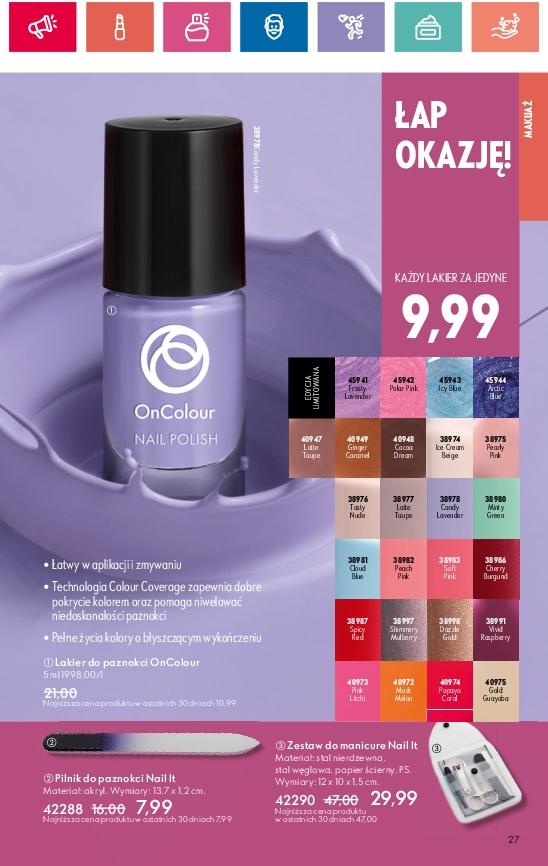 Gazetka promocyjna Oriflame str. 27