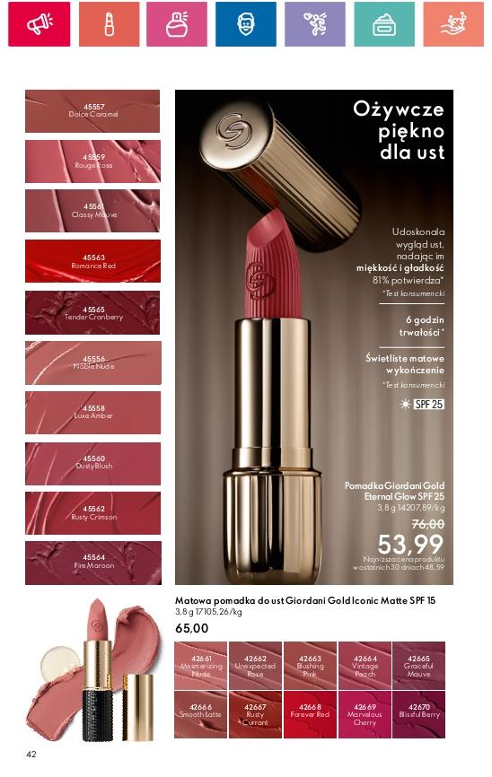 Gazetka promocyjna Oriflame str. 42