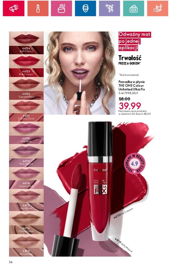 Gazetka promocyjna Oriflame str. 54