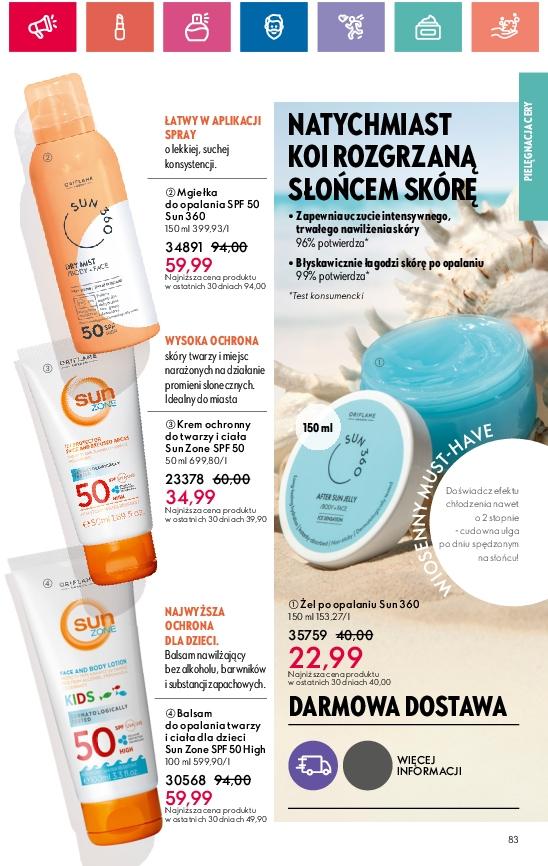 Gazetka promocyjna Oriflame str. 83