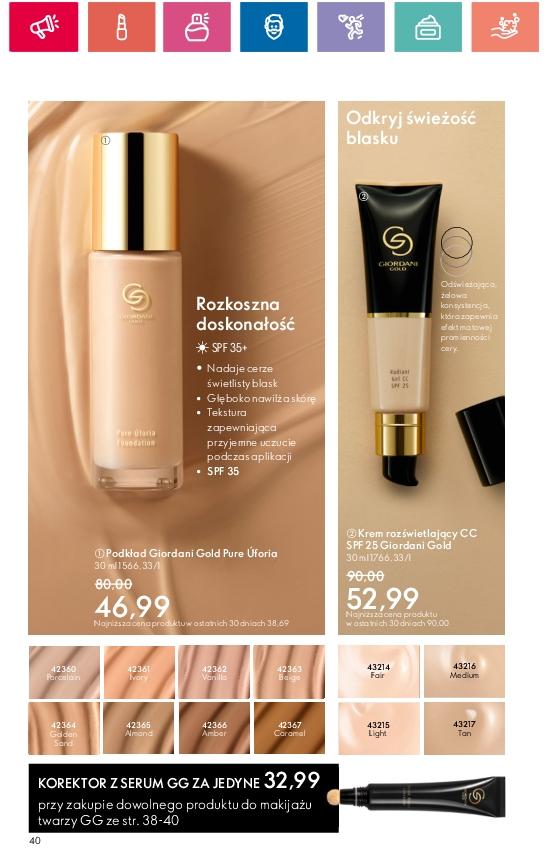 Gazetka promocyjna Oriflame str. 40
