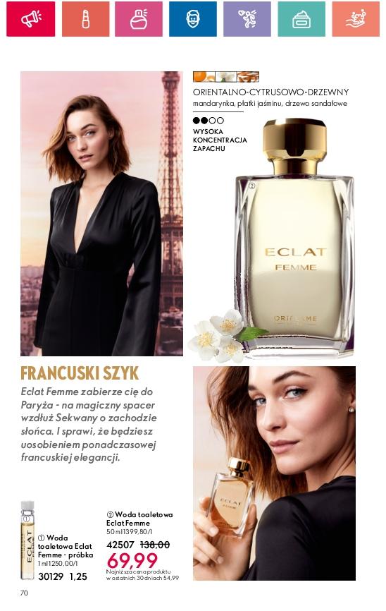 Gazetka promocyjna Oriflame str. 70