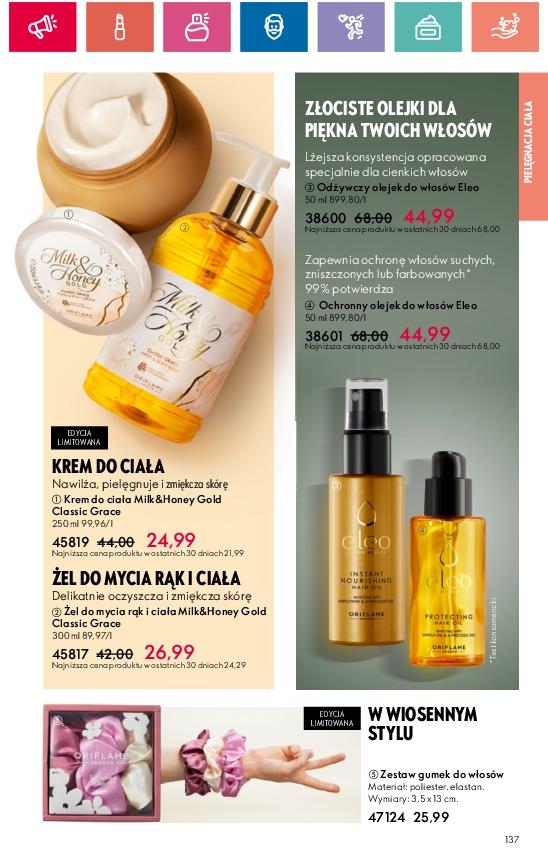 Gazetka promocyjna Oriflame str. 137